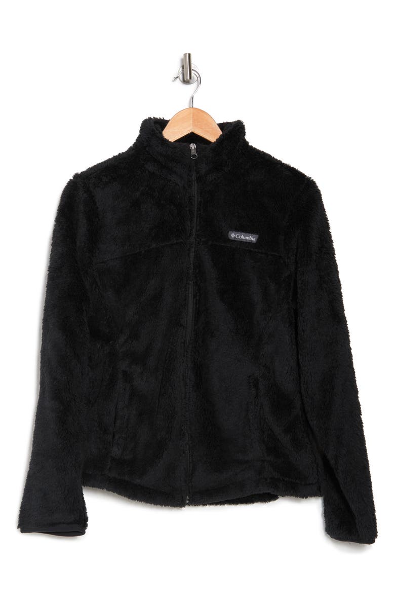 Columbia Cloudy Day Fleece Full Zip Jacket, Alternate, color, Black
