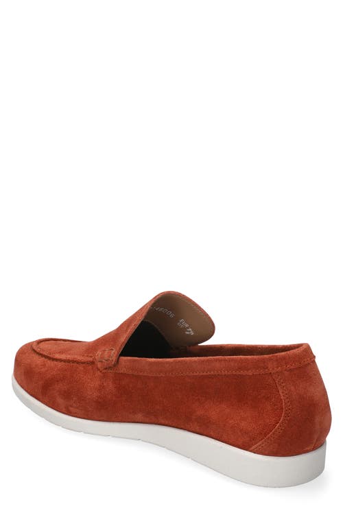 Mephisto Valner Slip-on Sneaker In Rust Velours