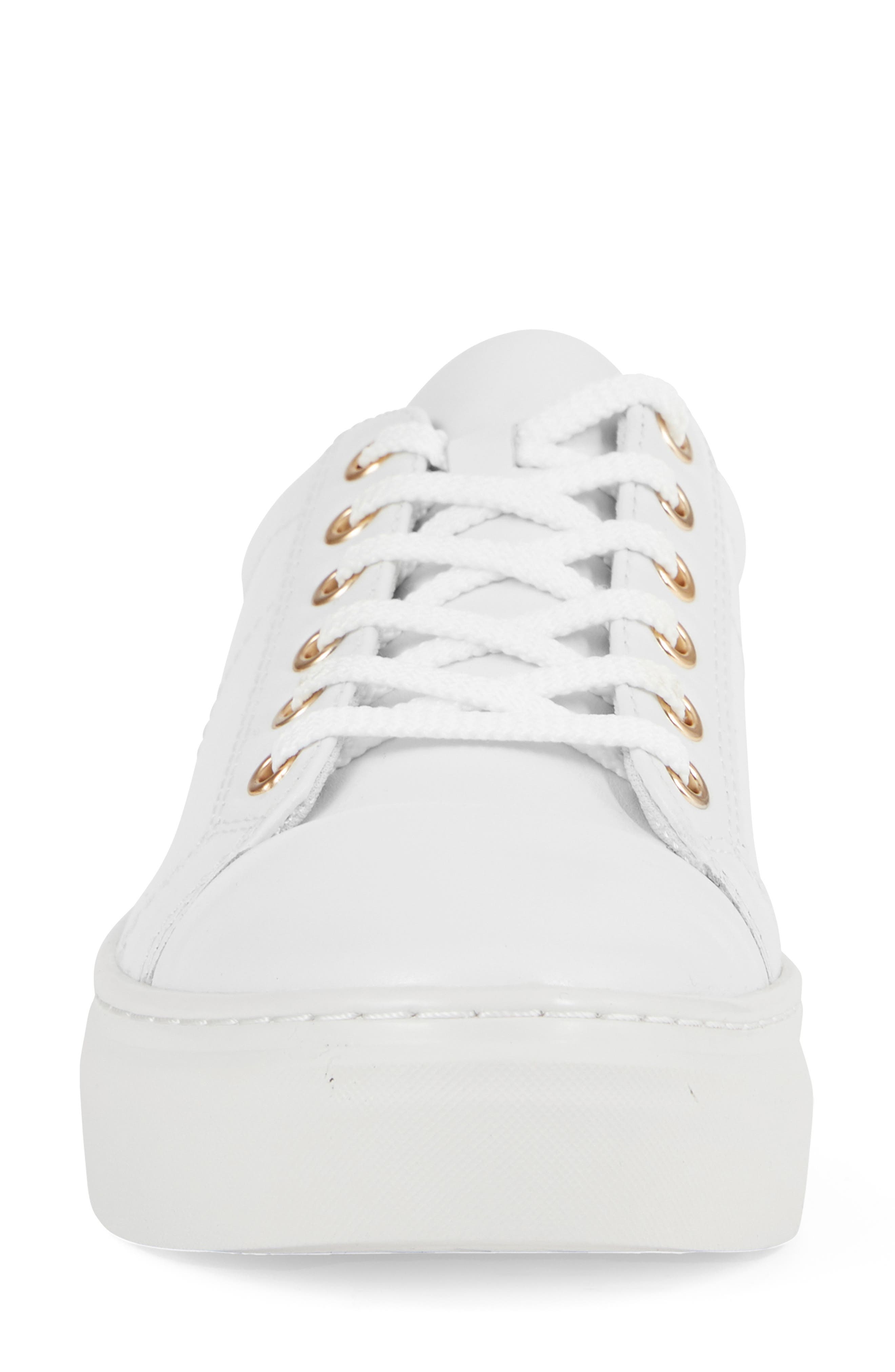 Vagabond Shoemakers Zoe Platform Sneaker, Alternate, color, White