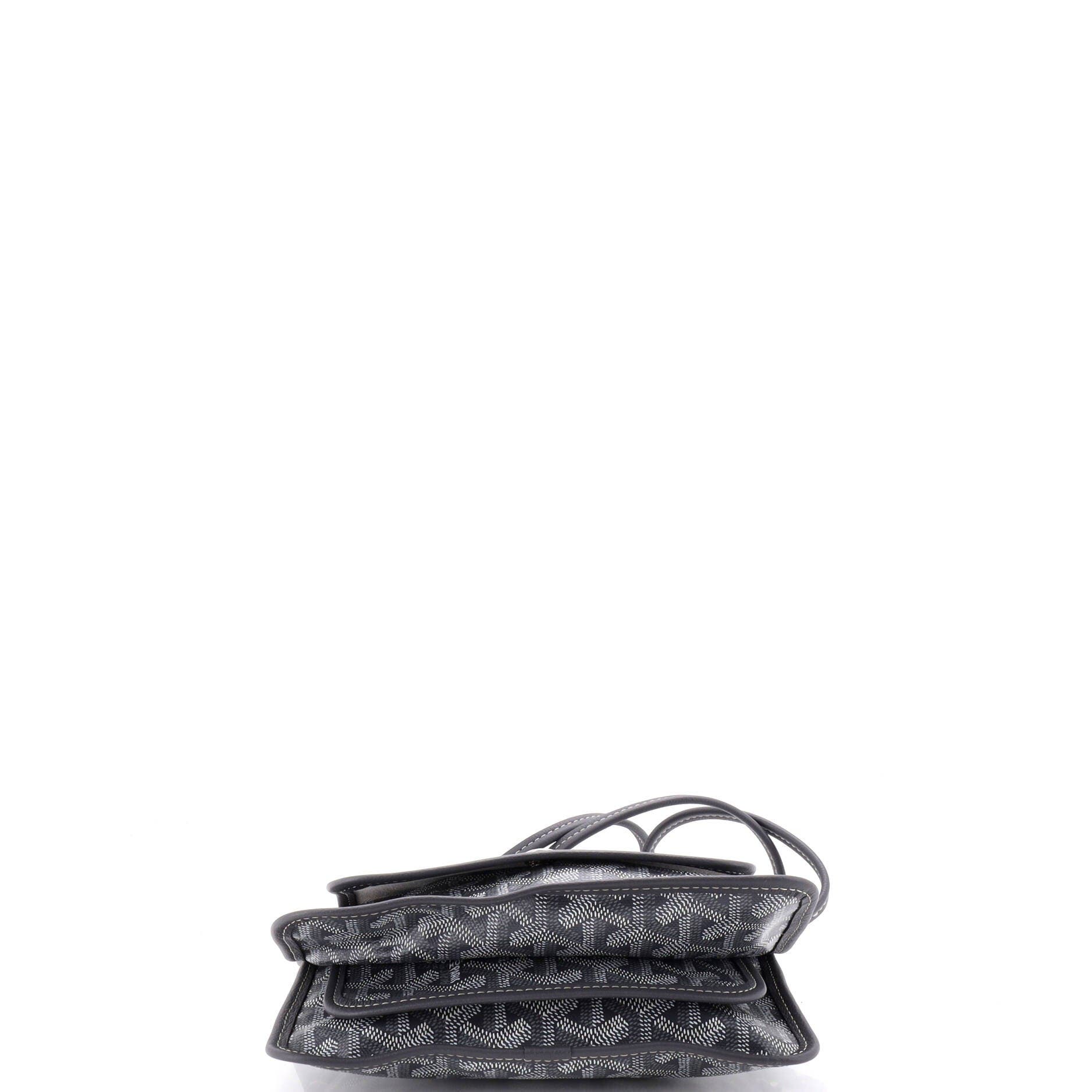 Plumet Clutch Wallet Coated Canvas, Alternate, color, Grey