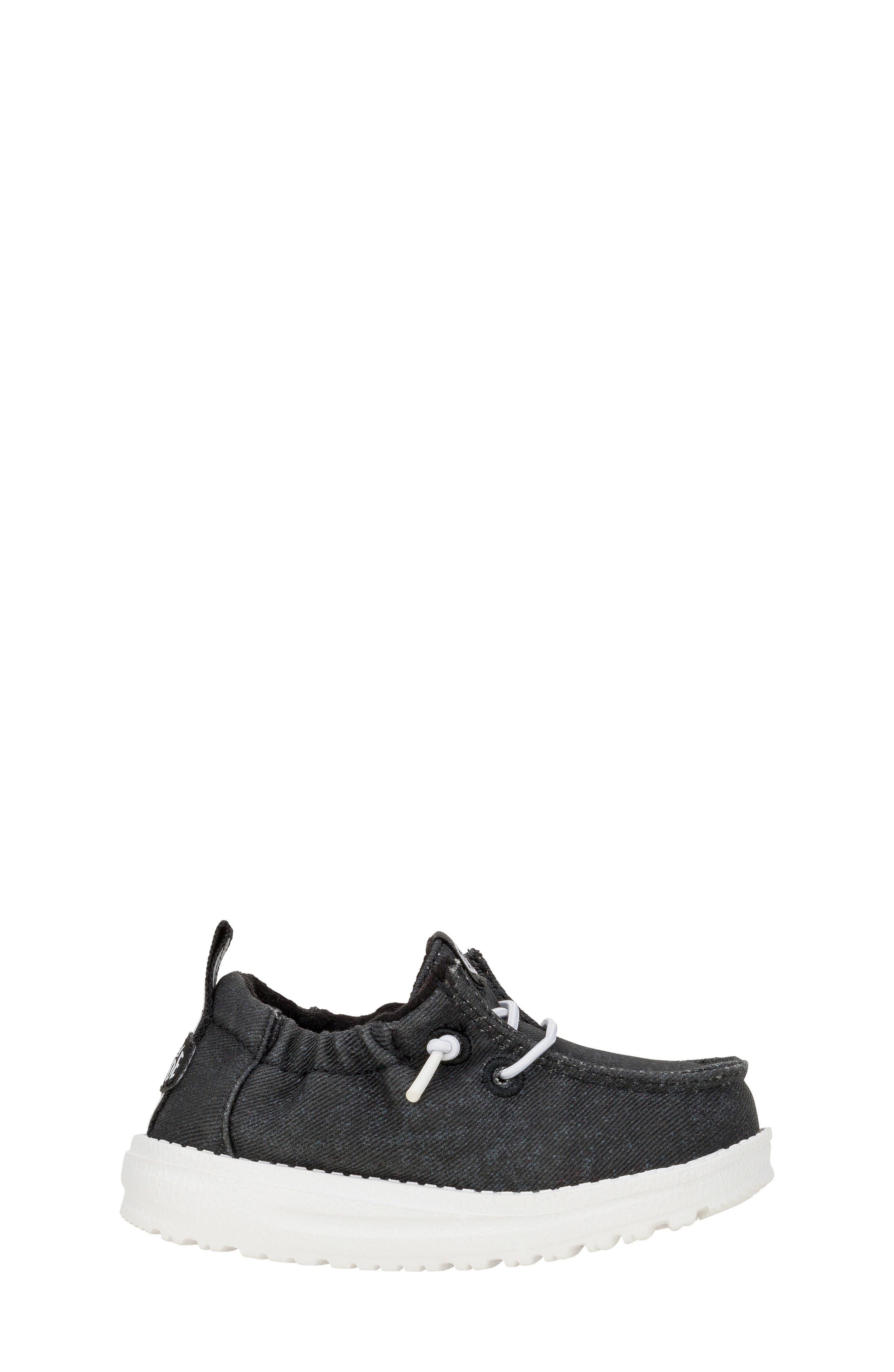 Kids' Lil Dude Slip On, Alternate, color, BLACK
