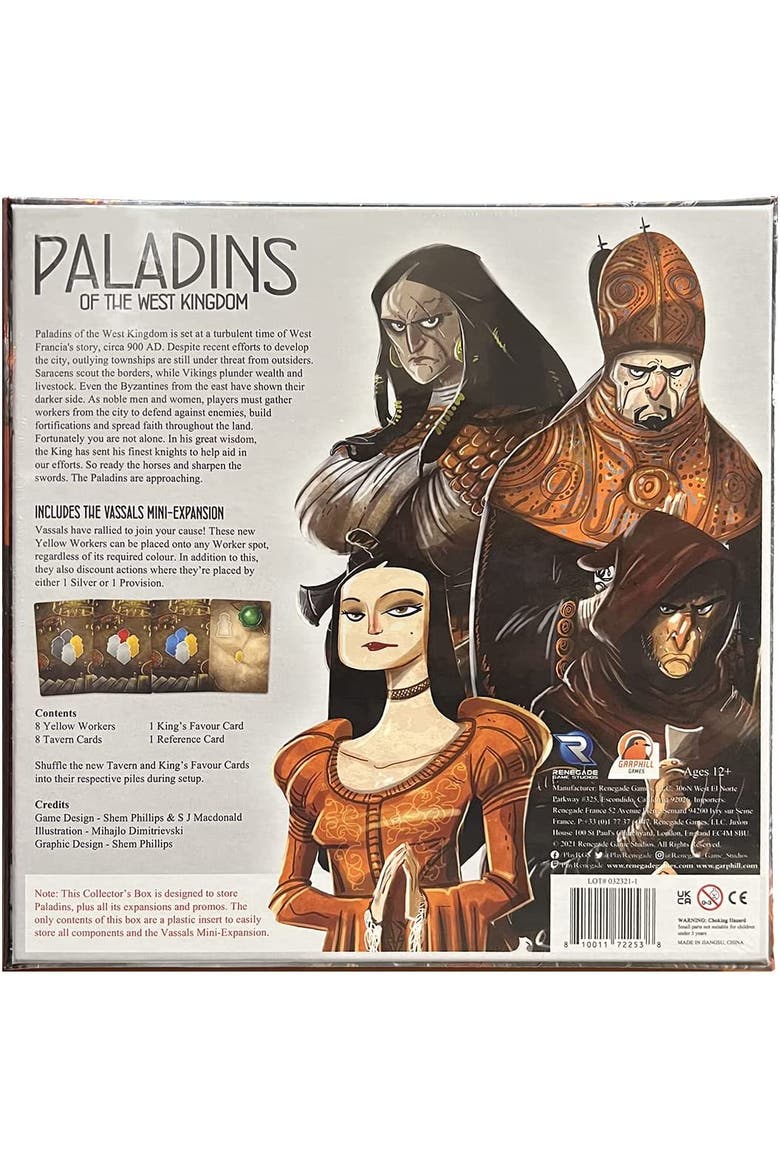 Paladins of The West Kingdom Collector's Box, Alternate, color, Multicolored