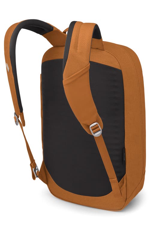 Osprey Large Arcane 21l Commuter Backpack In Toffee Orange Heather