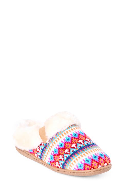 Camp Collar Scuff Slipper