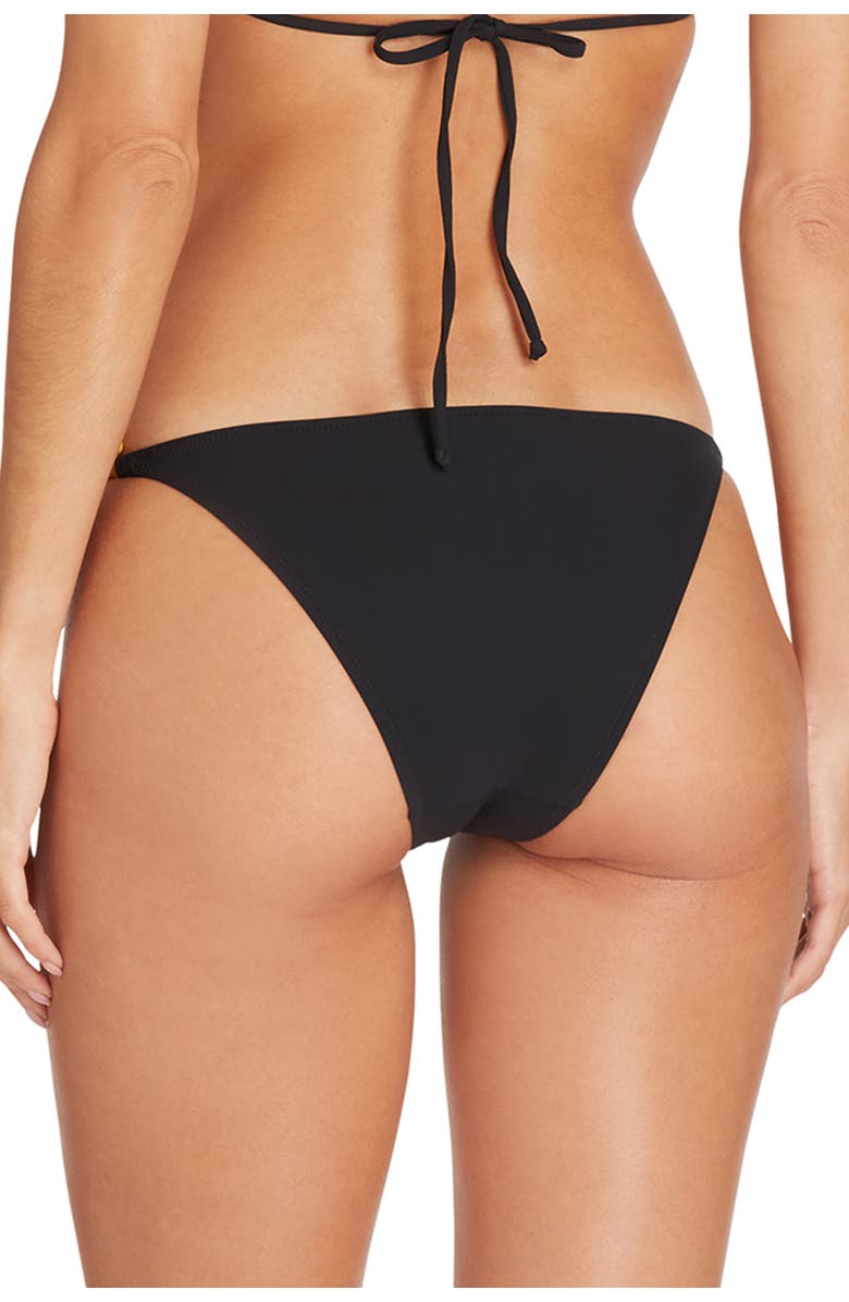 VALIMARE Ibiza Side Tie Bikini Bottom, Alternate, color, Black