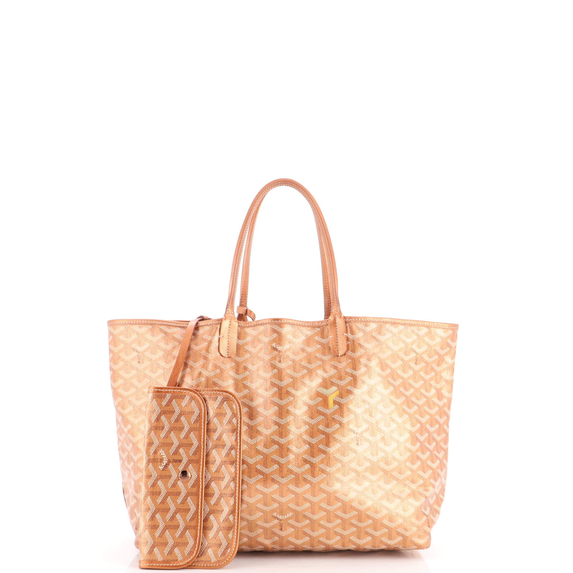 Saint Louis Tote Precious Metals Coated Canvas PM, Alternate, color, Metallic Silver