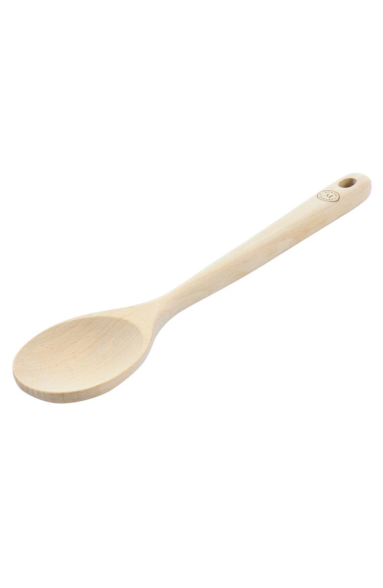 MARTHA STEWART Bainford 14 Inch Beech Wood Spoon, Main, color, Brown