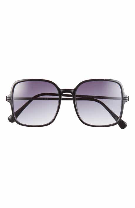 Vince Camuto 124mm Gradient Oversize Square Sunglasses