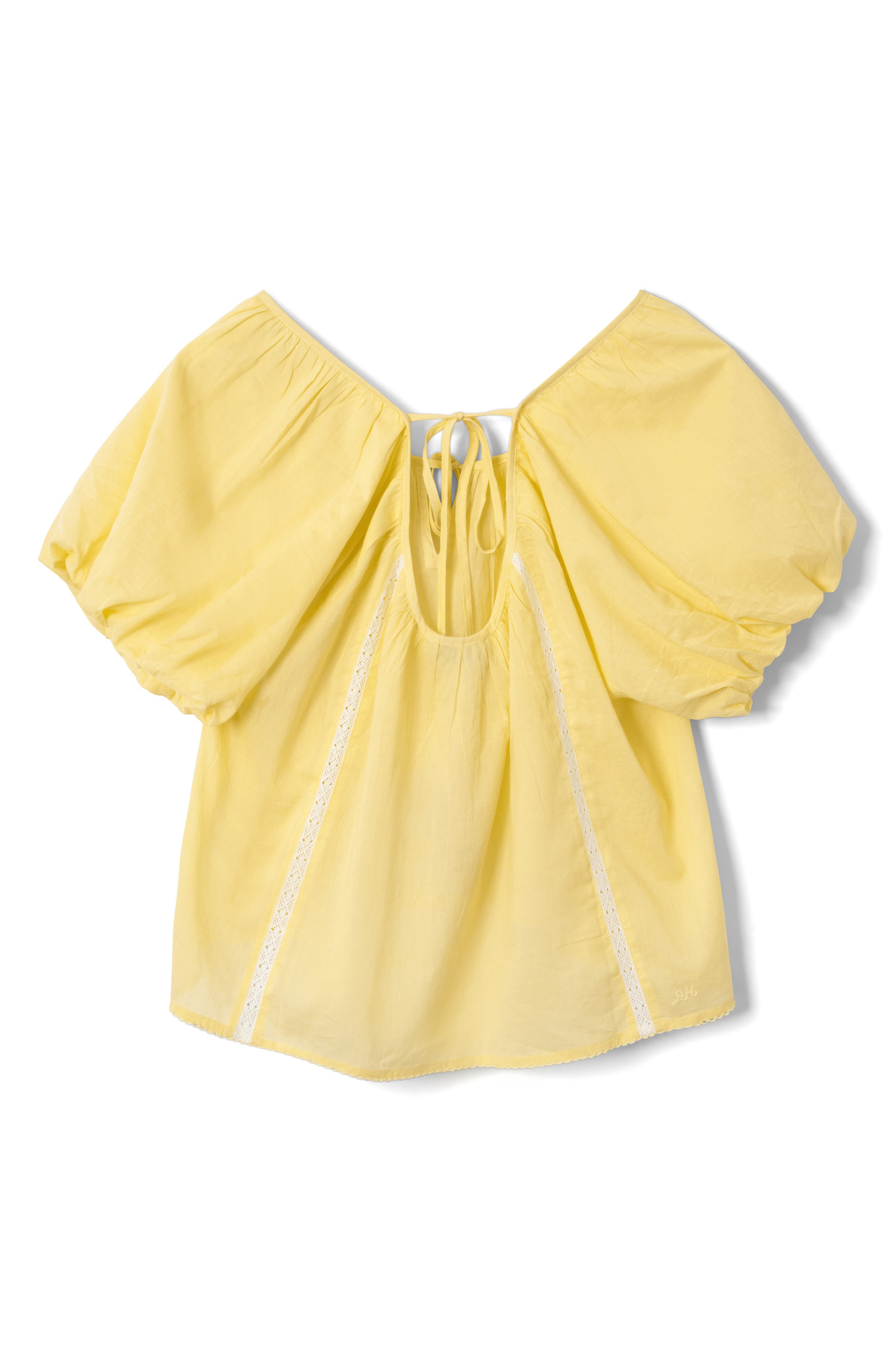 Maura Lace Trim Top - image 2