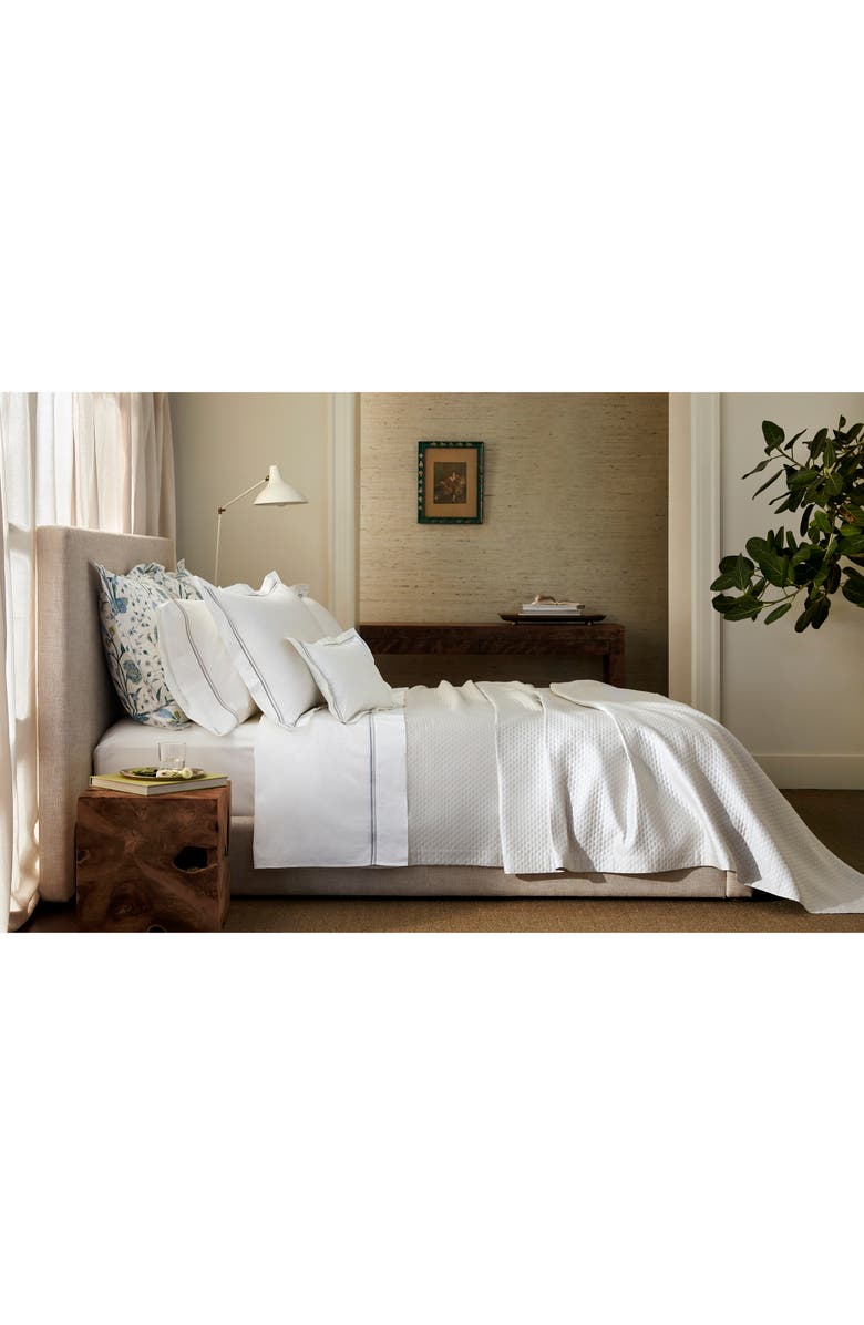 Matouk Pearl Sham, Alternate, color, Silver