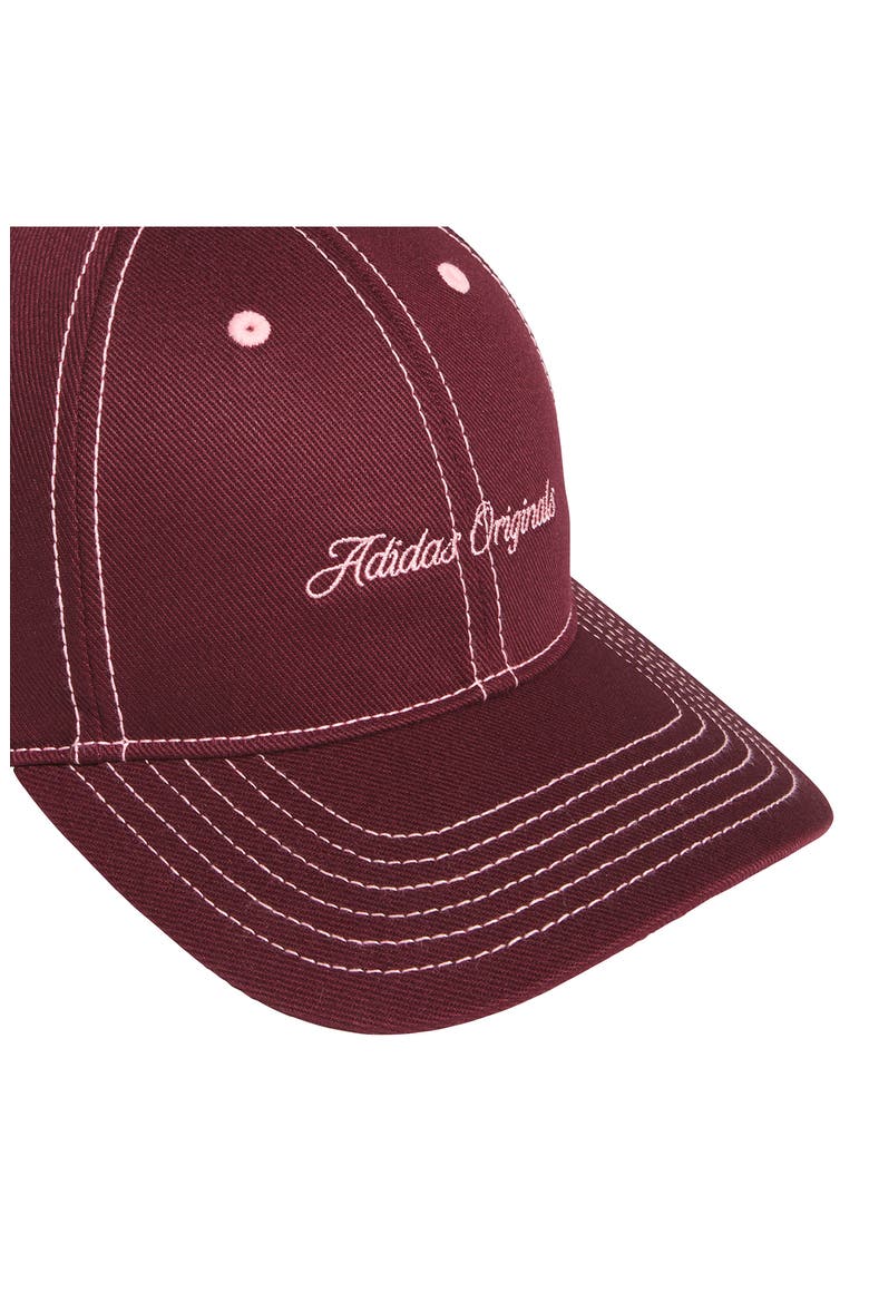 Signature Baseball Cap, Alternate, color, SHADOW RED/ PINK SPARK