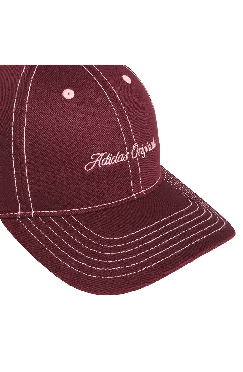 adidas Signature Baseball Cap, Alternate, color, Shadow Red/ Pink Spark