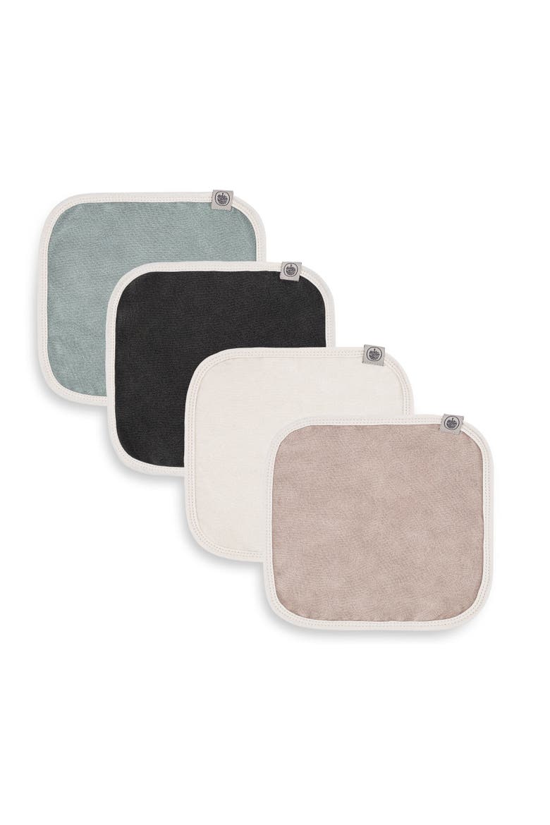 Terry Baby Washcloths, Alternate, color, Rain