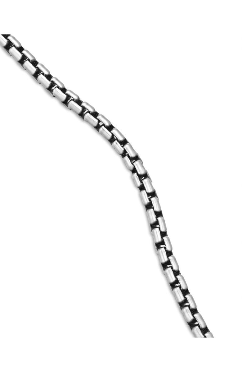 David Yurman Box Chain Necklace in Sterling Silver, Alternate, color, Silver