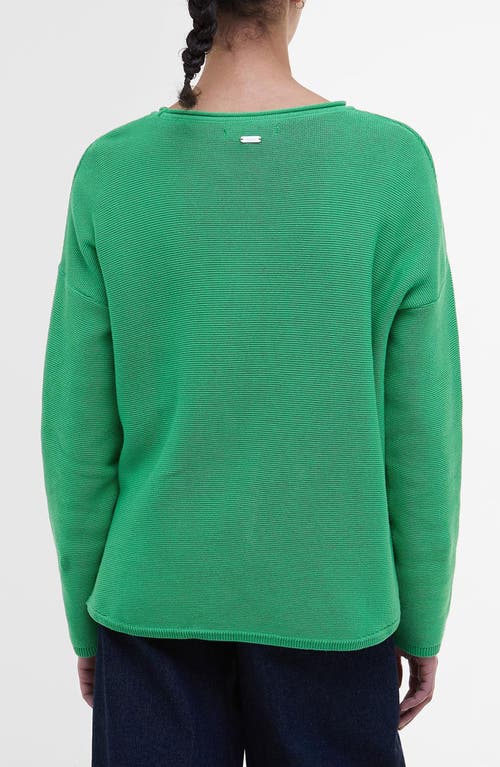 Barbour Marine Relaxed Fit Cotton Sweater