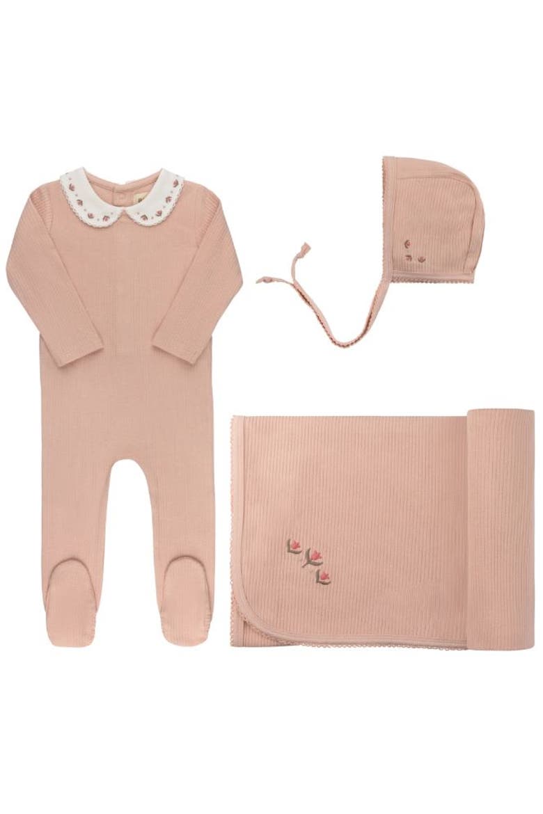 Looms Keepsake Collection - Layette Set, Main, color, Pink