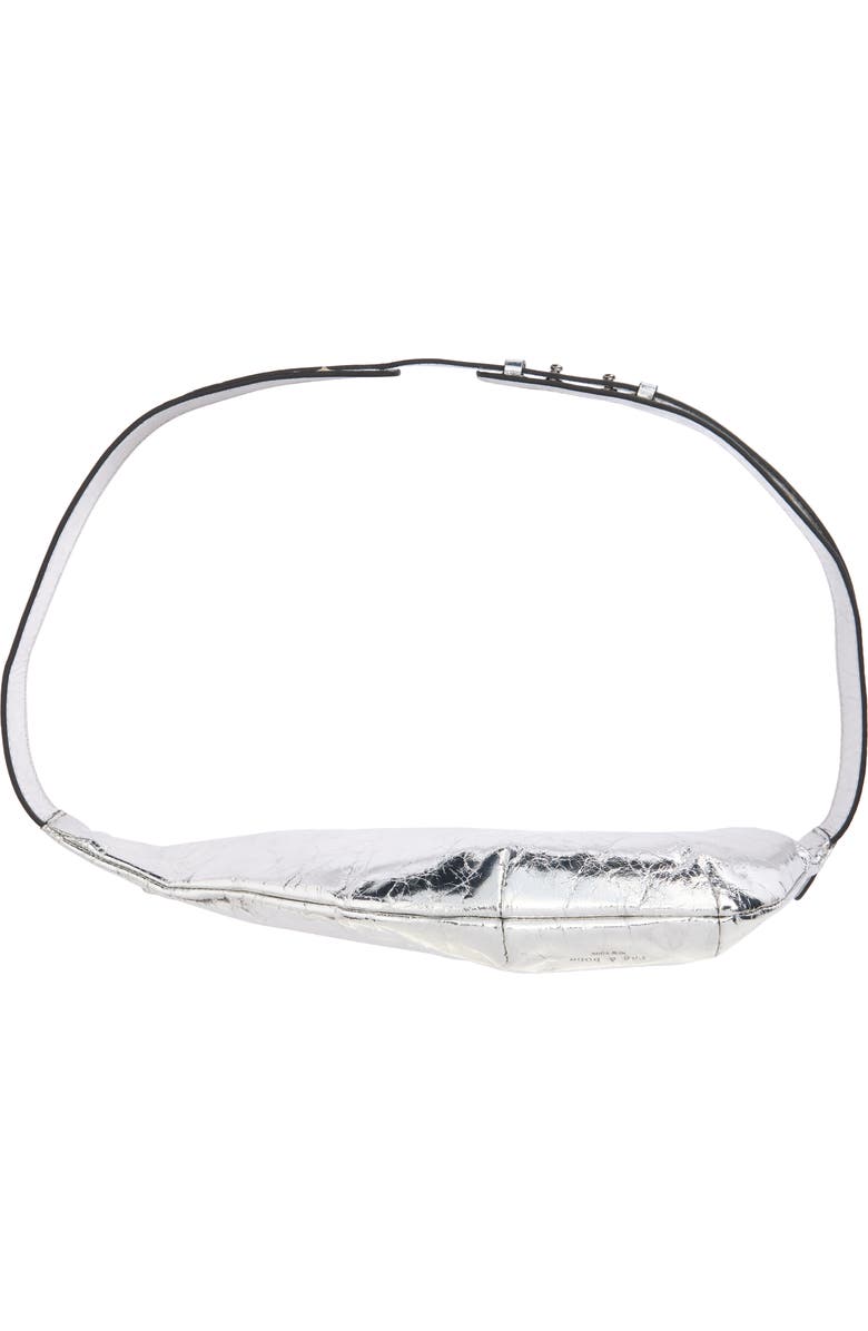 rag & bone Mini Petra Metallic Leather Sling Bag, Alternate, color,
