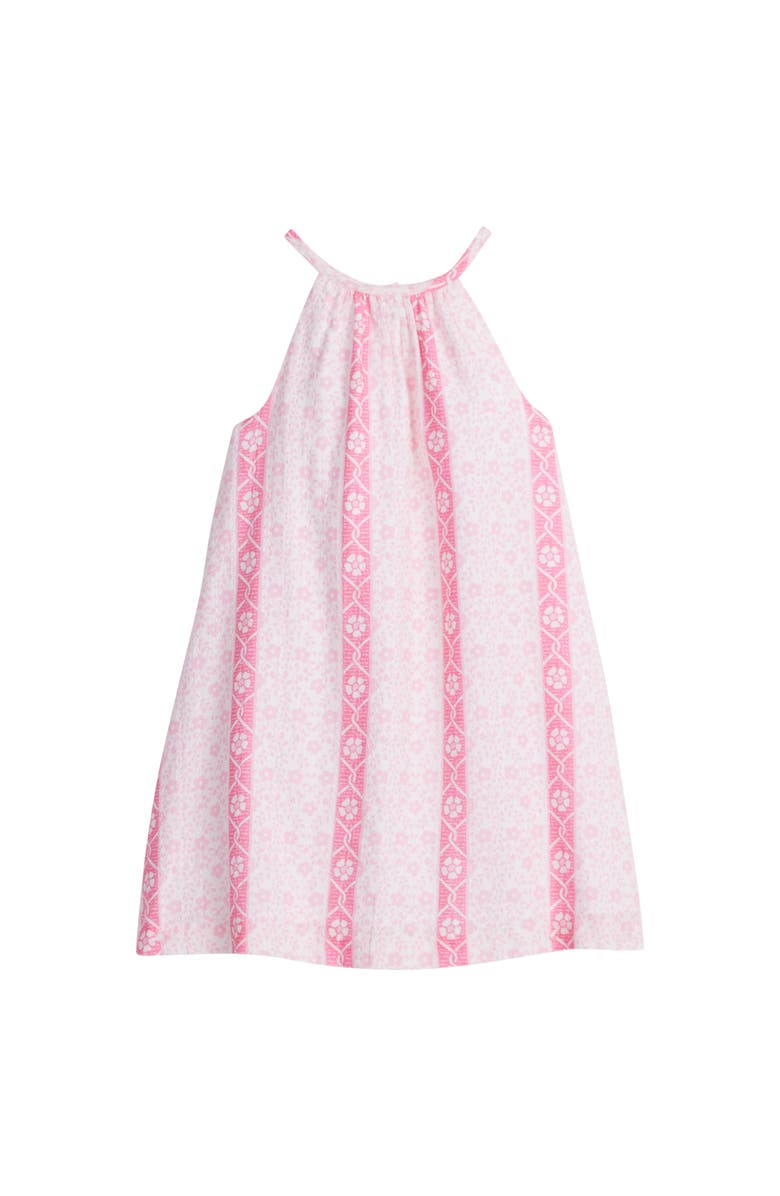 BISBY Kids' Halter Swing Dress, Main, color, Valencia Vines