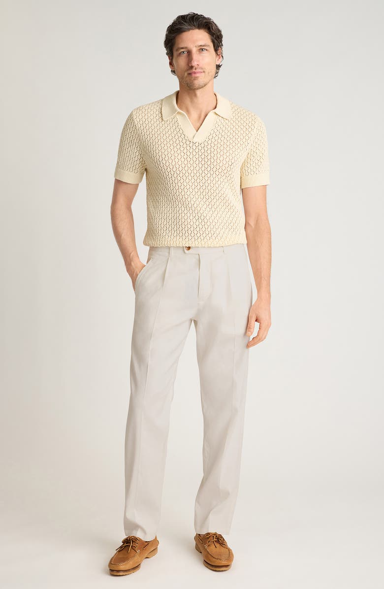 Bonobos Coastal Linen Blend Pants, Alternate, color, Coconut Milk