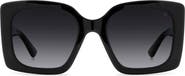 Stuart Weitzman 53mm Gradient Square Sunglasses