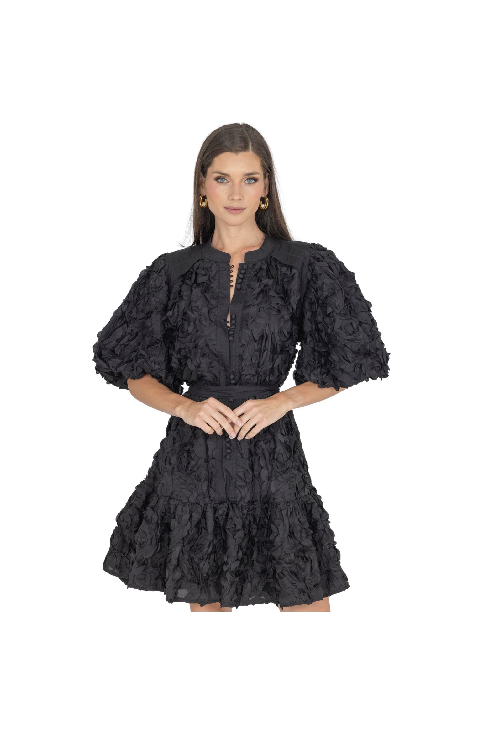 Mini Clean Up Business AKALIA Eli Lace-Up Mini Dress (Women) | Nordstrom