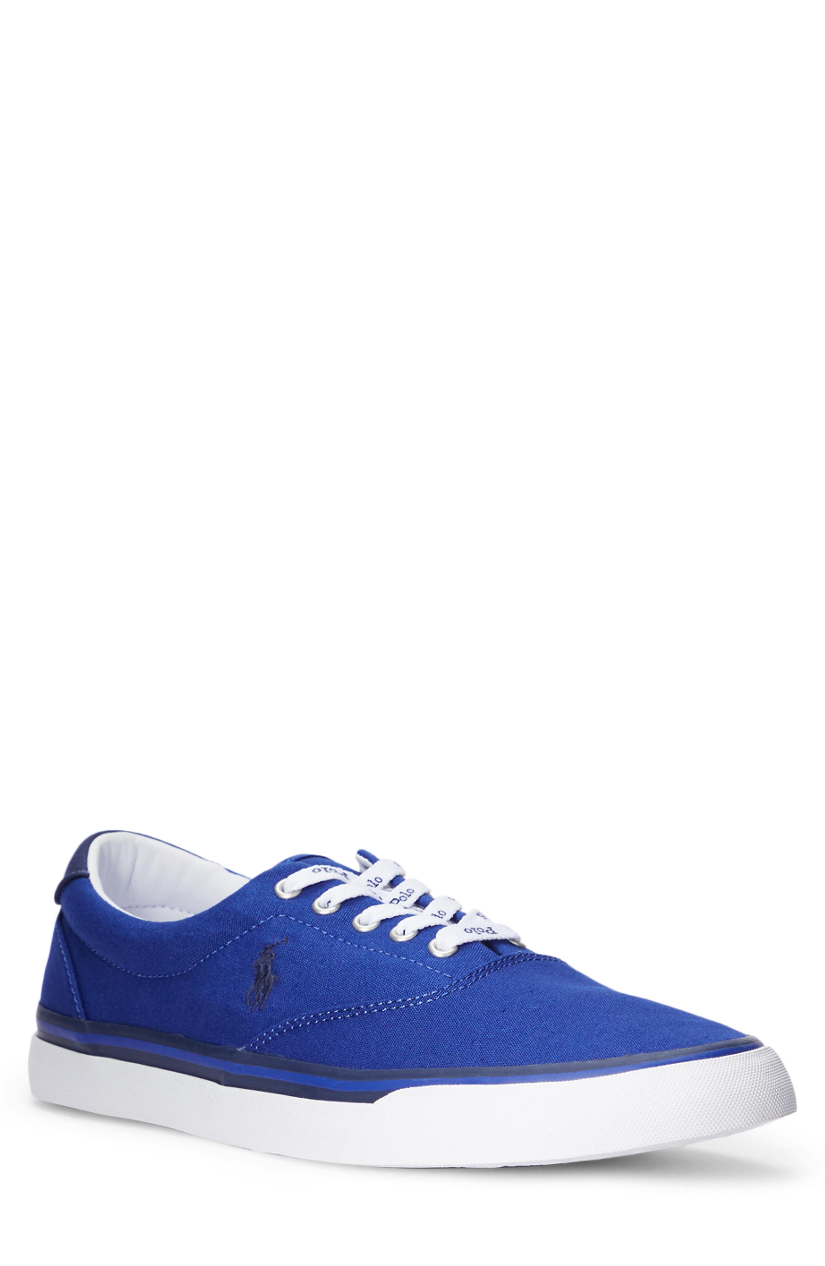 Thorton Low Top Sneaker, Main, color, ROYAL/ NEWPORT NAVY PP