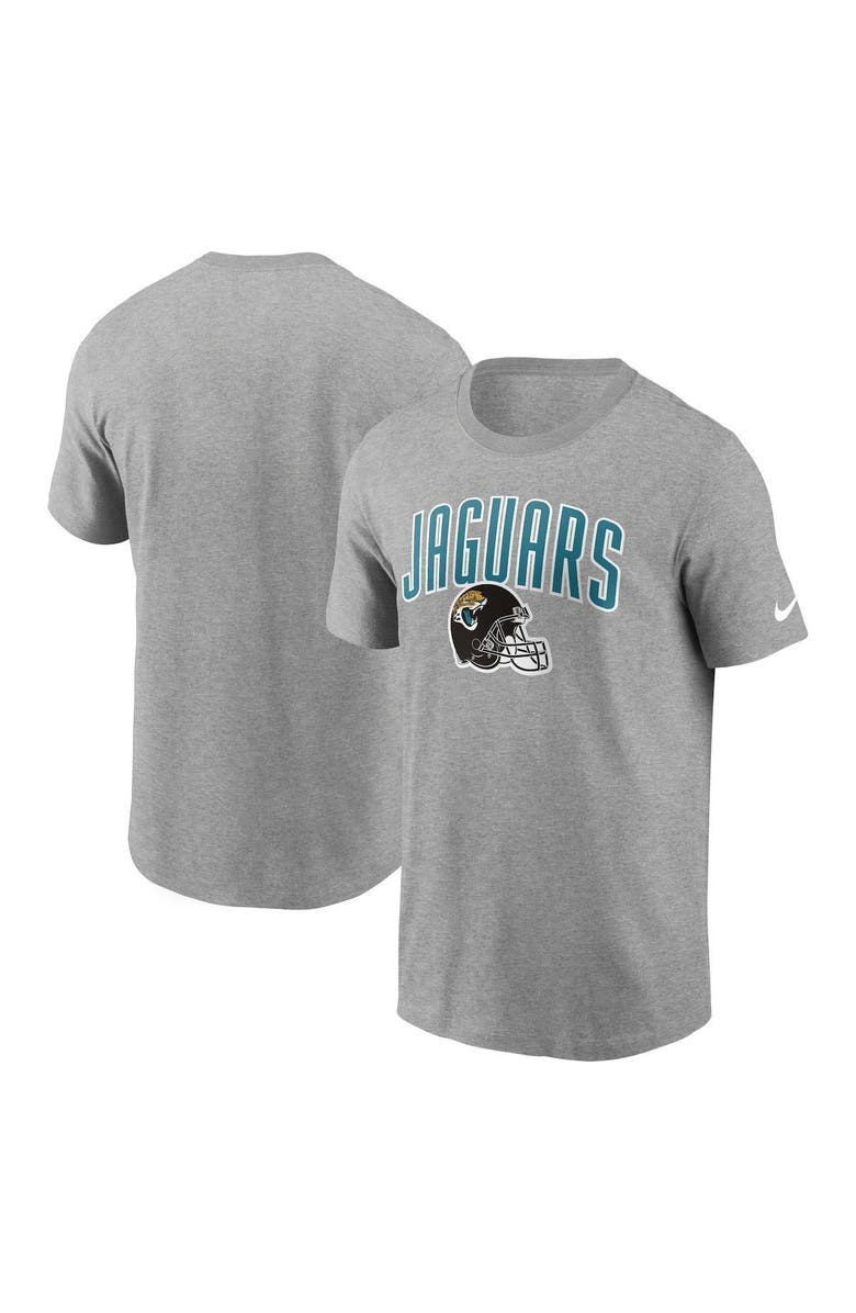 Nike Men's Nike Heathered Gray Jacksonville Jaguars Team Athletic T-Shirt, Main, color, Heather Gray