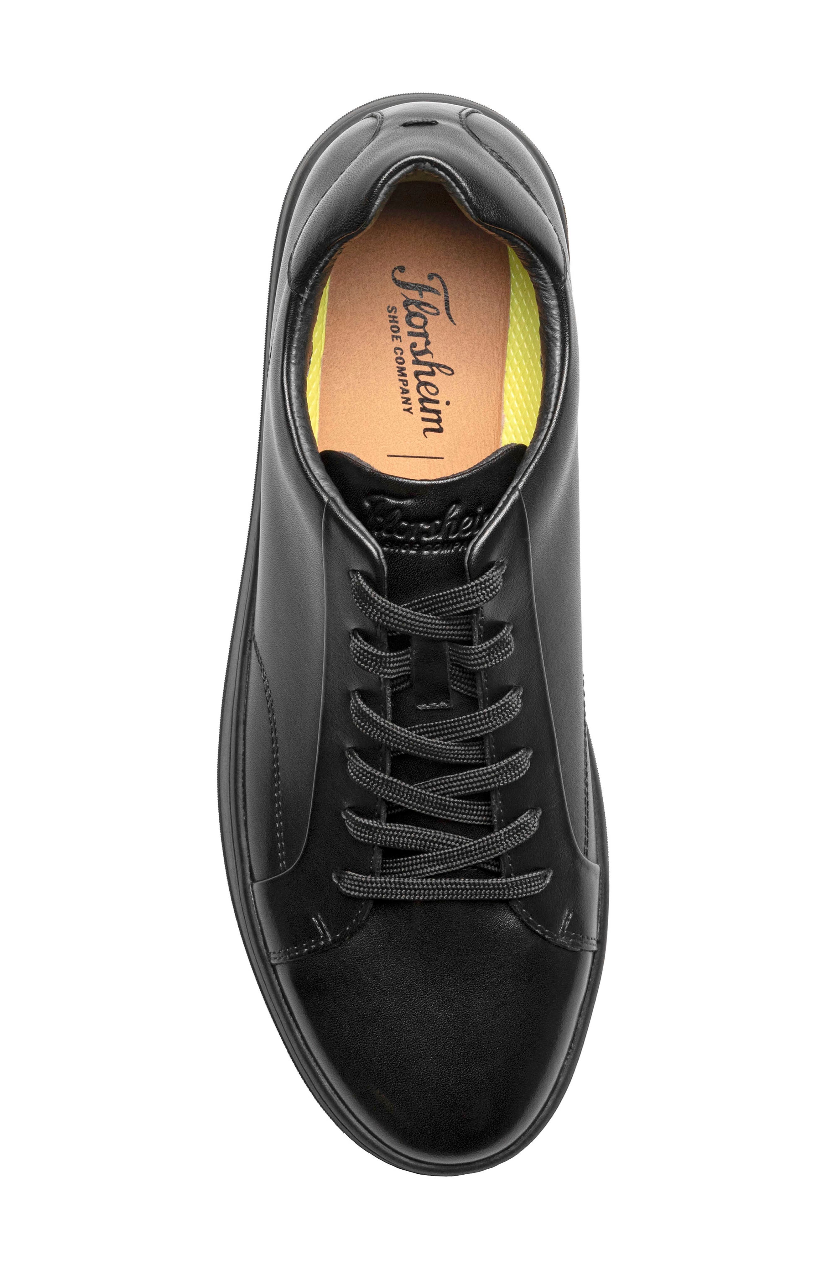 Florsheim Monopoli Lace-to-Toe Sneaker, Alternate, color, Black