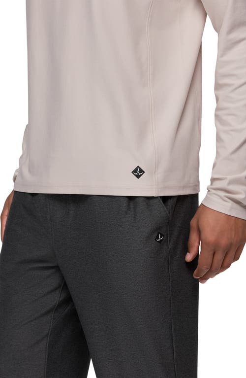 Prana Altitude Tracker Performance Quarter Zip In White
