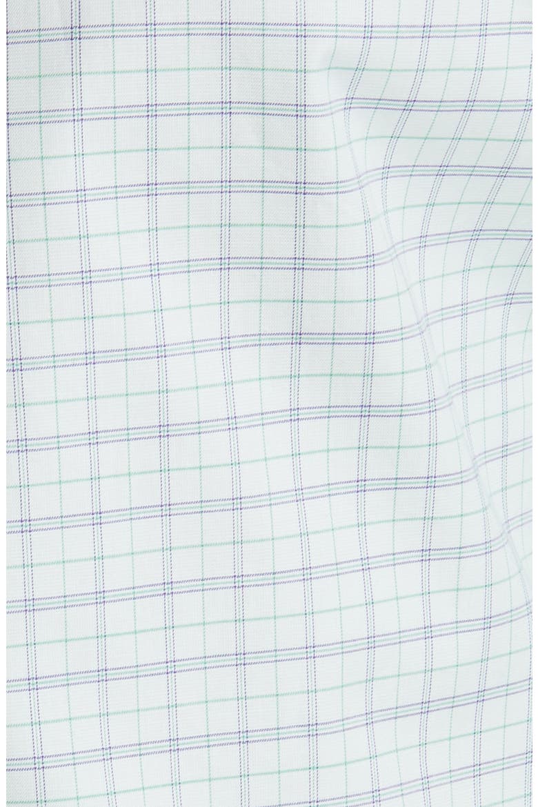 Men's Tailored Fit Plaid Dress Shirt, Alternate, color, GREEN