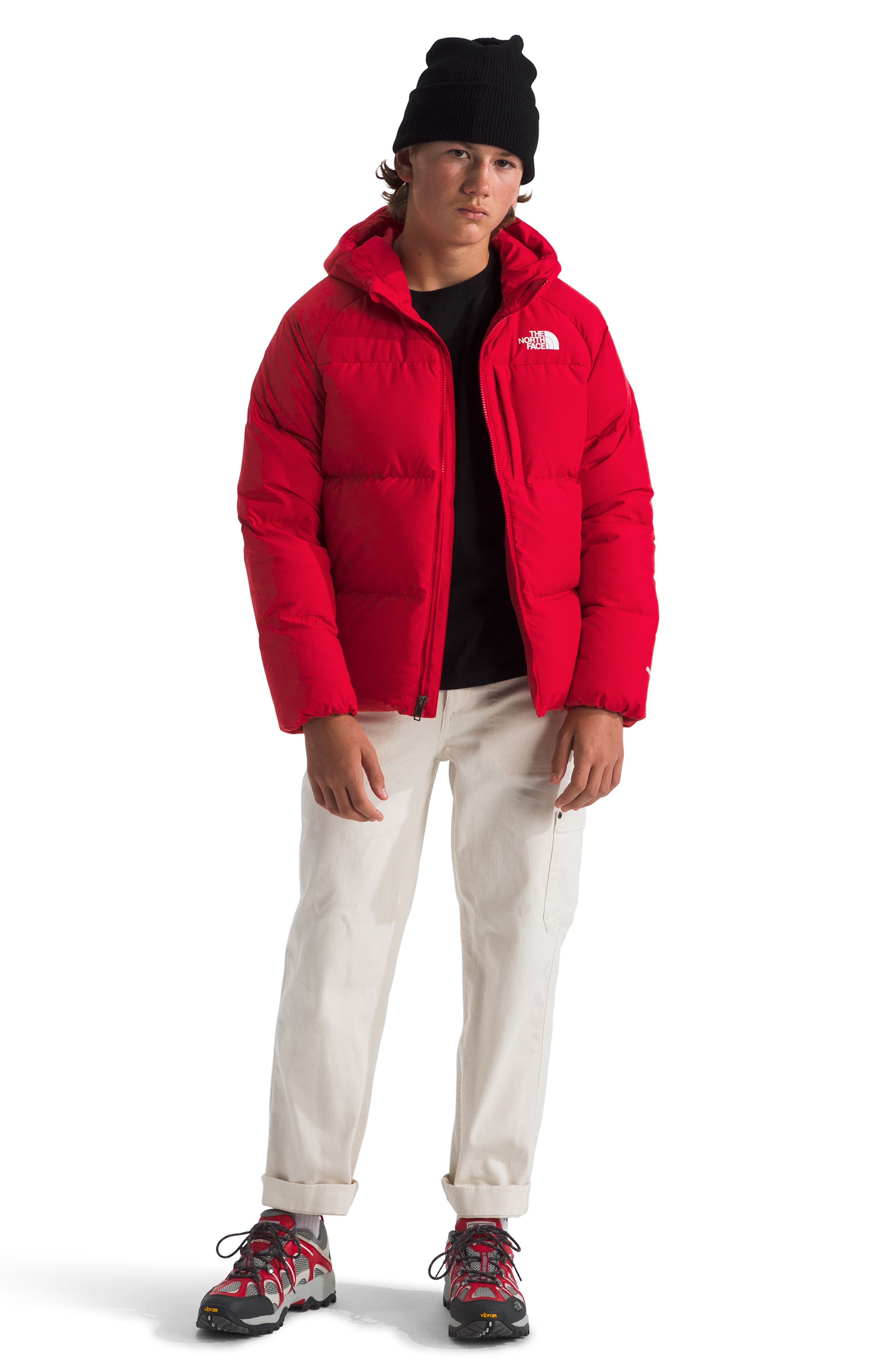 The North Face Kids' North 600-Fill-Power Down Hooded Jacket (Men