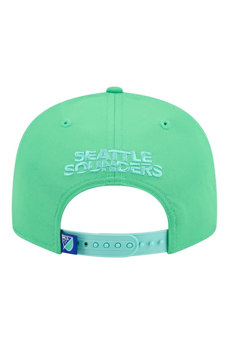 Men's New Era Green Seattle Sounders FC 2026 Jersey Hook 9FIFTY Snapback Hat, Alternate, color, Green