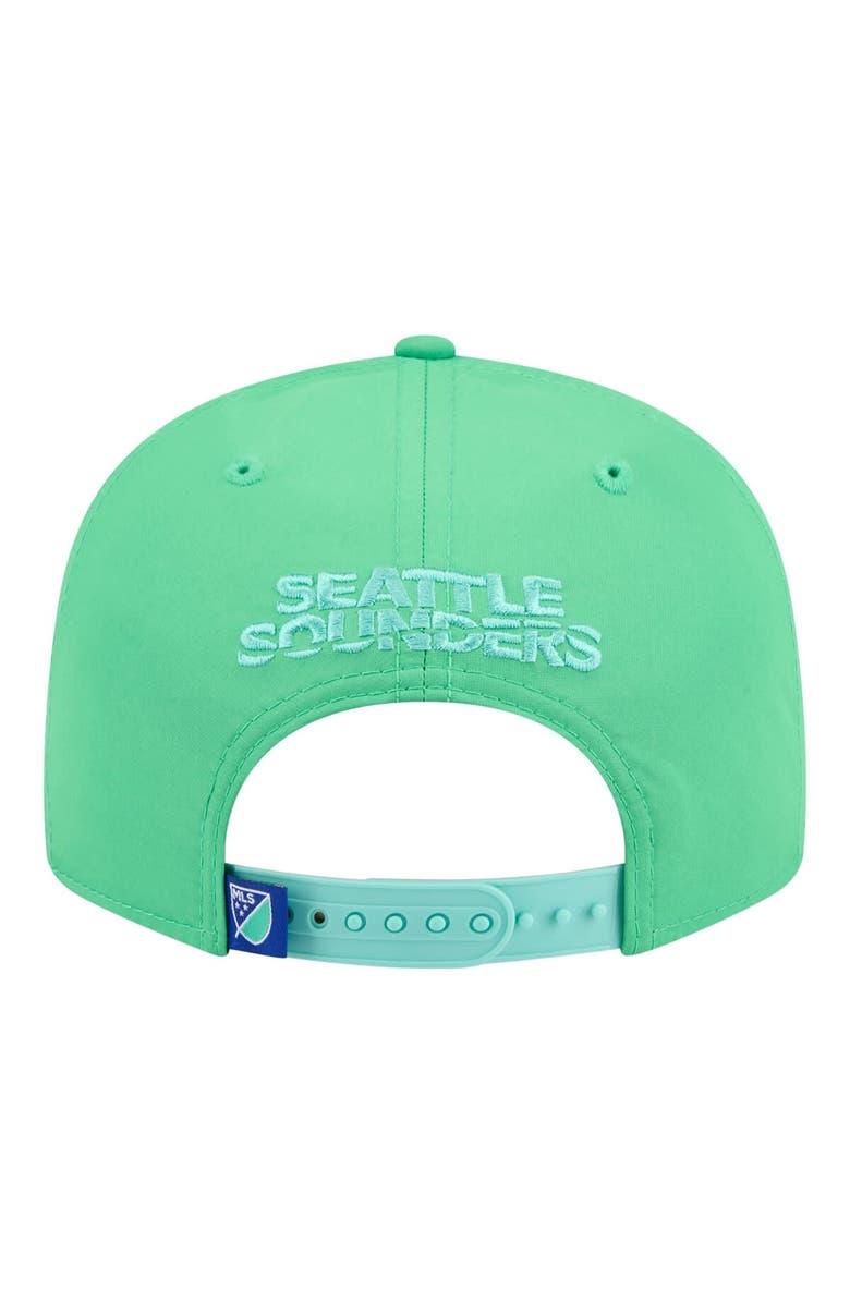 New Era Men's New Era Green Seattle Sounders FC 2026 Jersey Hook 9FIFTY Snapback Hat, Alternate, color, Green