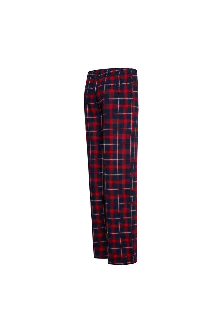 Women's Concepts Sport Navy/Red New England Patriots Arctic T-Shirt & Flannel Pants Sleep Set, Alternate, color, Navy