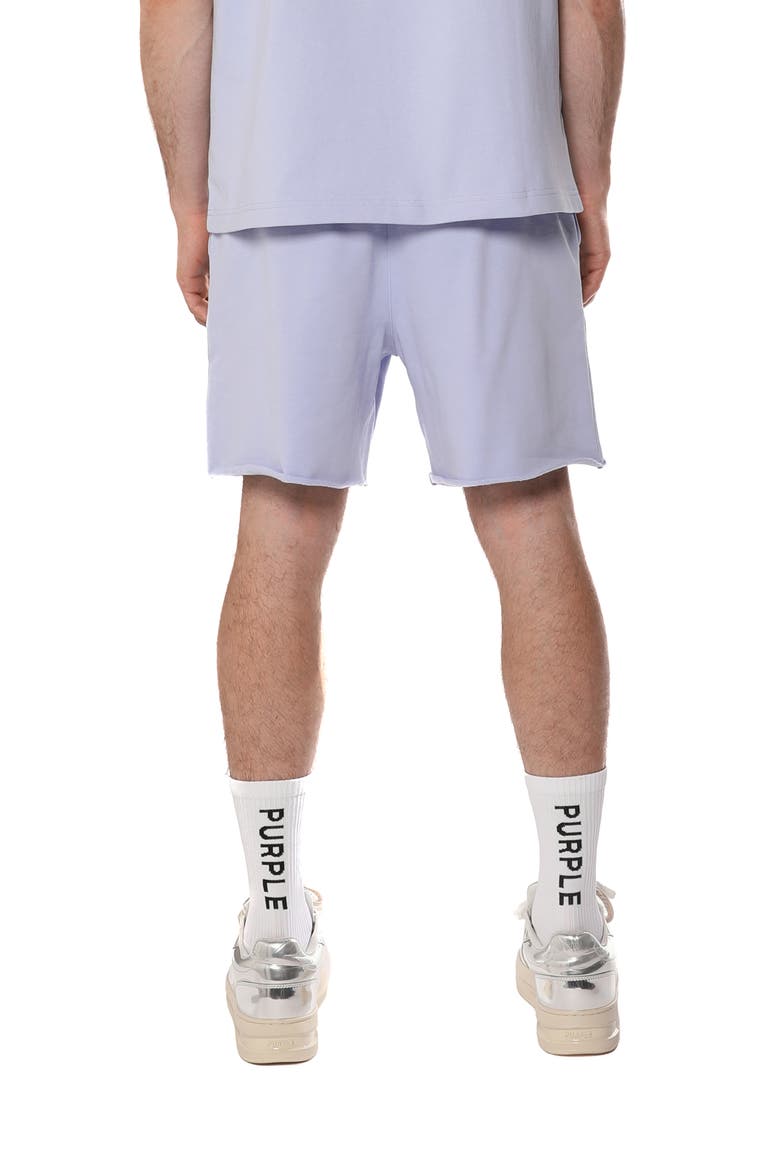 Midweight Fleece Sweat Shorts, Alternate, color, PURPLE