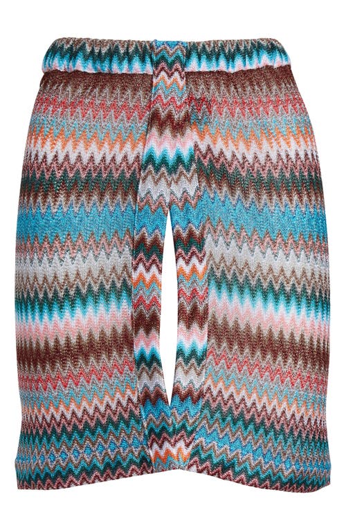 Missoni Chevron Fringe Cover-up Pareo In Multi