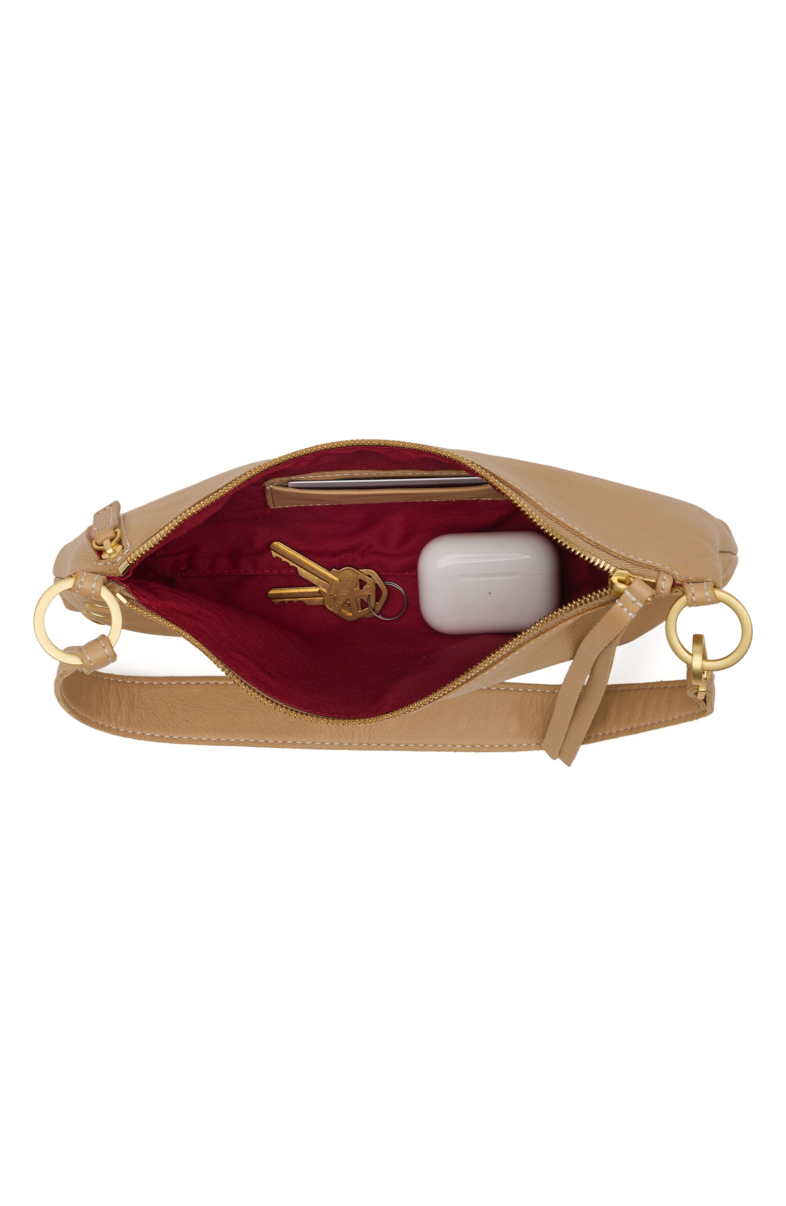 HAMMITT Kyle Shoulder Bag, Alternate, color, Toasty Sand/Brushed Gold