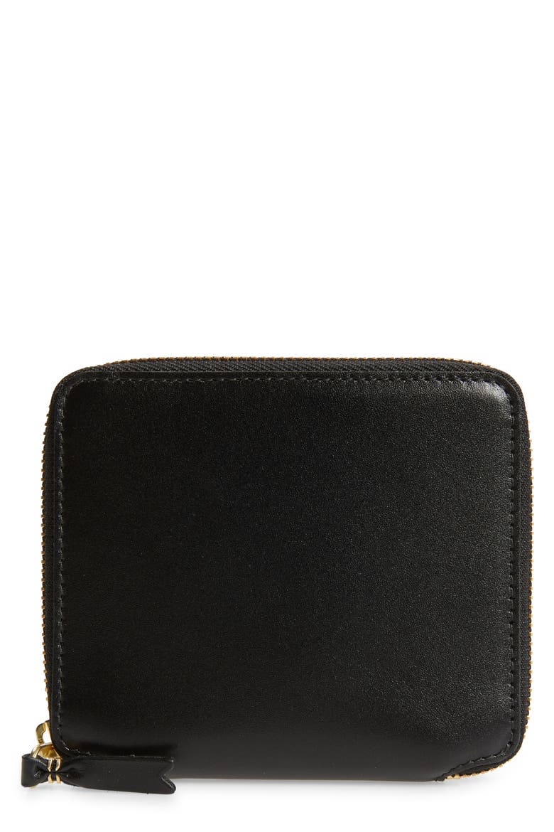 Classic Leather Wallet, Main, color, BLACK
