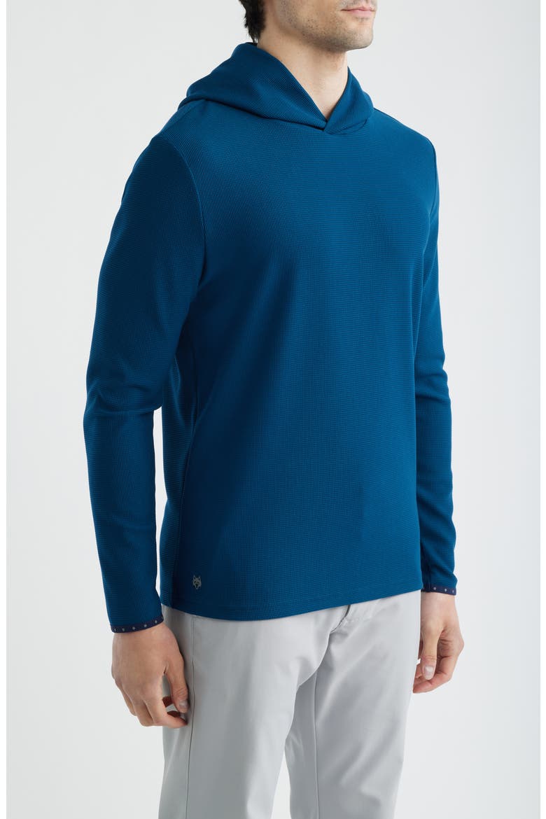 Traverse Waffle Hoodie, Alternate, color, GROVE