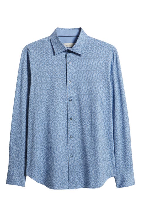 Jimmy OoohCotton® Bubble Print Button-Up Shirt