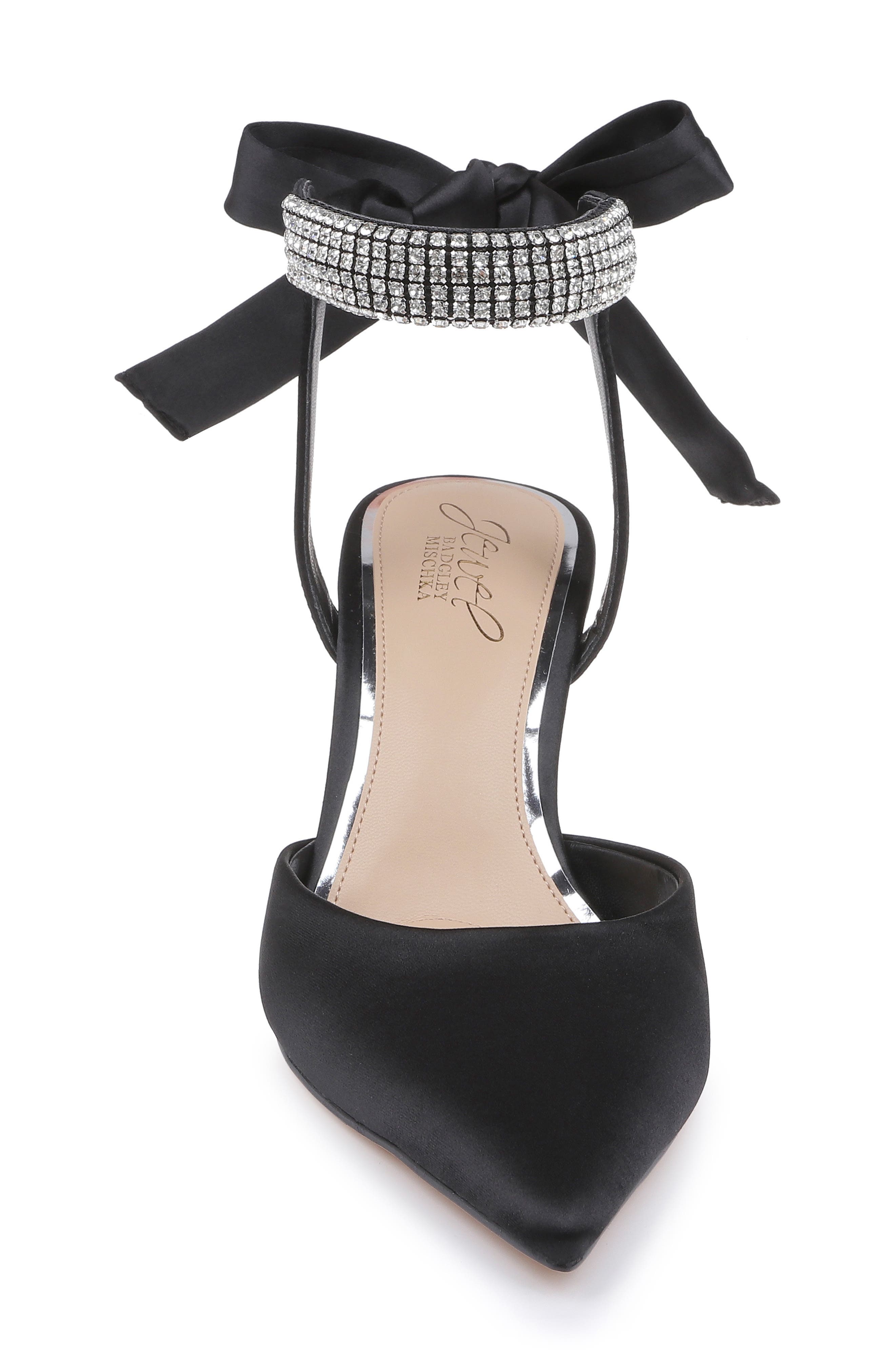 Billie Pointed Toe Pump, Alternate, color, BLACK SATIN