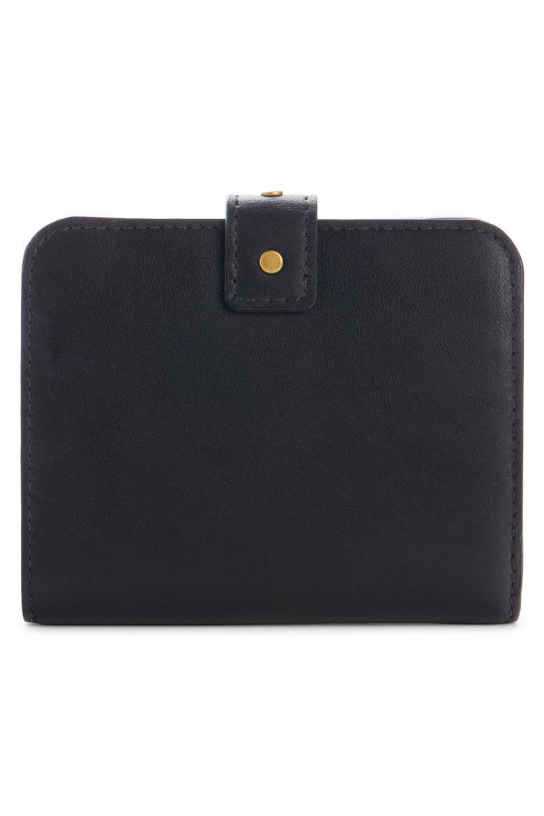 Oskan Leather Wallet, Alternate, color, BLACK