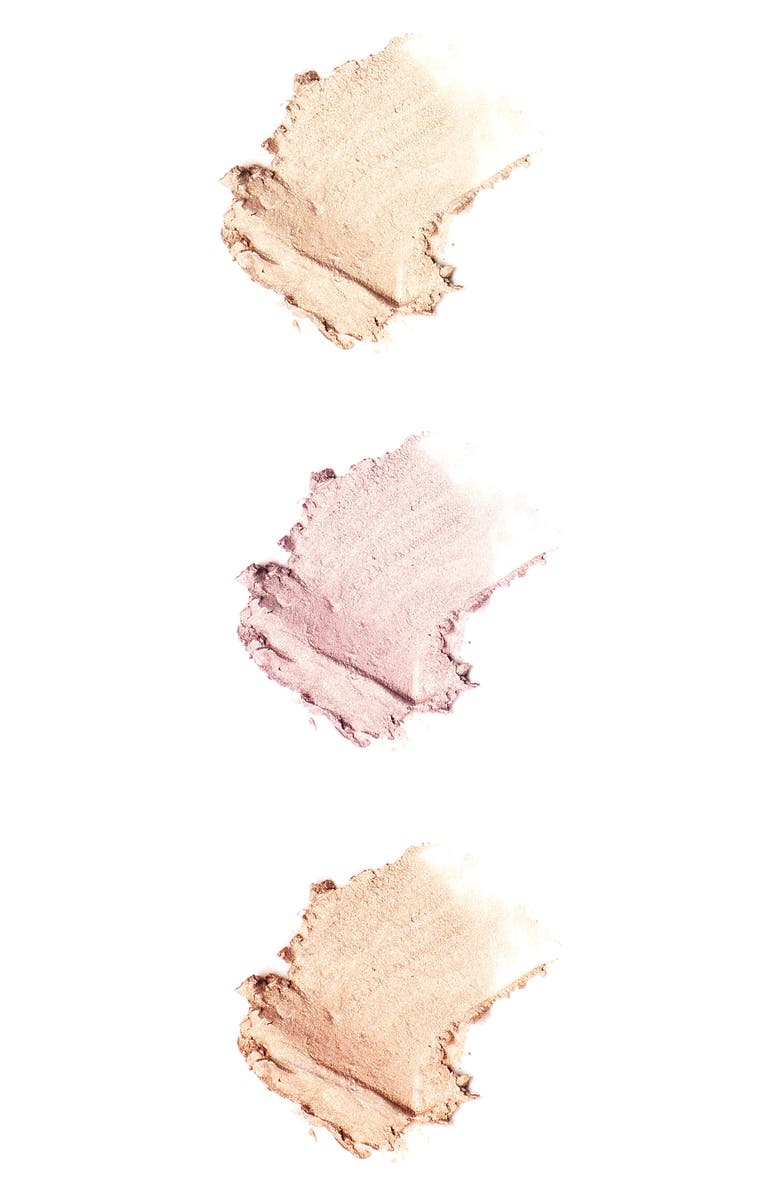 Jouer Skinny Dip, Peach & Rose Gold Powder Highlighter Trio, Alternate, color,