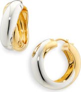 Missoma Lucy Williams Intertwined Hoop Earrings