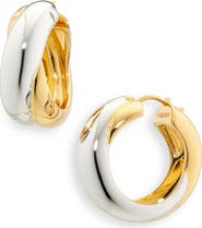 Missoma Lucy Williams Intertwined Hoop Earrings