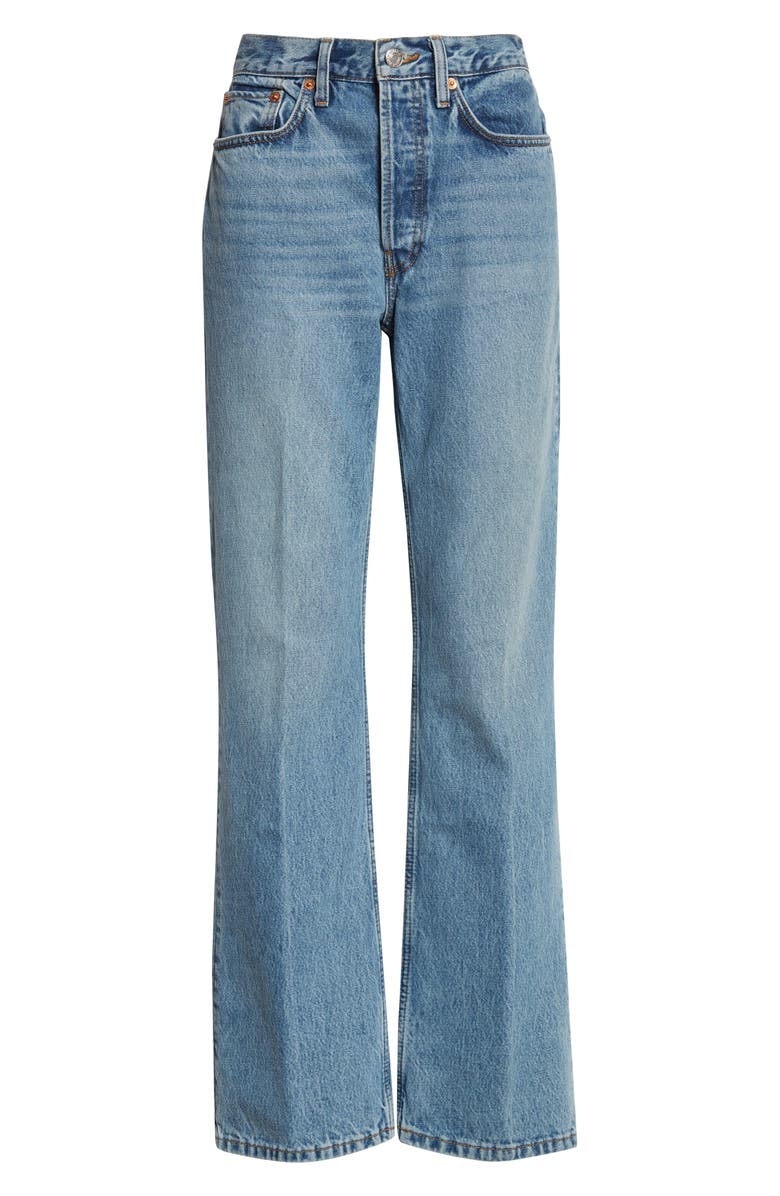 Re/Done '70s High Waist Bootcut Jeans, Alternate, color,