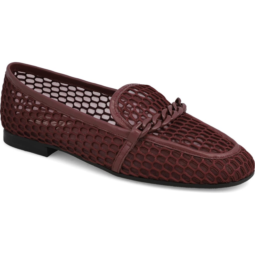 Mia Bailee Mesh Loafer In Animal Print