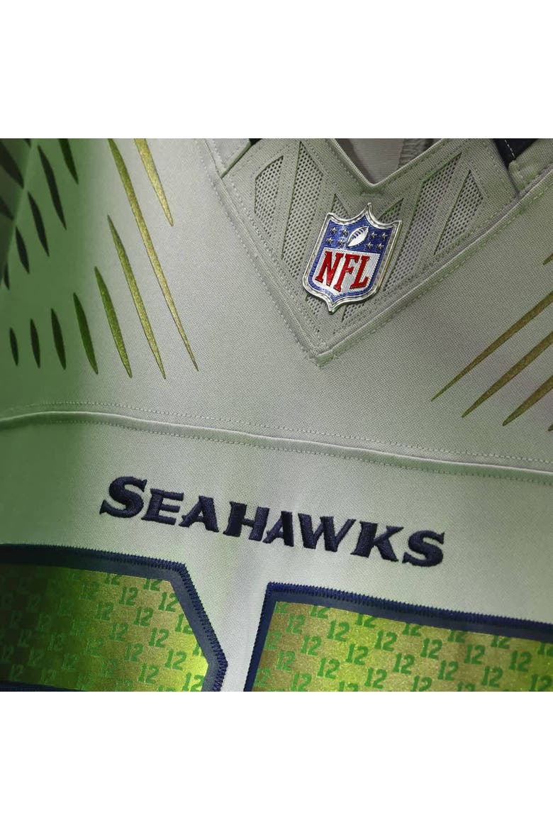 Men's Nike Jaxon Smith-Njigba Wolf Gray Seattle Seahawks 2025 Rivalries Collection Limited Jersey, Alternate, color, Gray