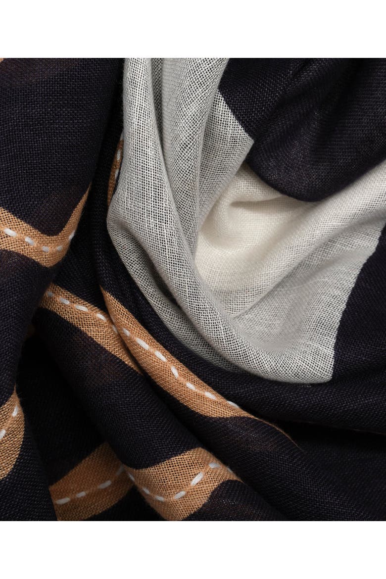 Catch Of The Day Sarong, Alternate, color, Black