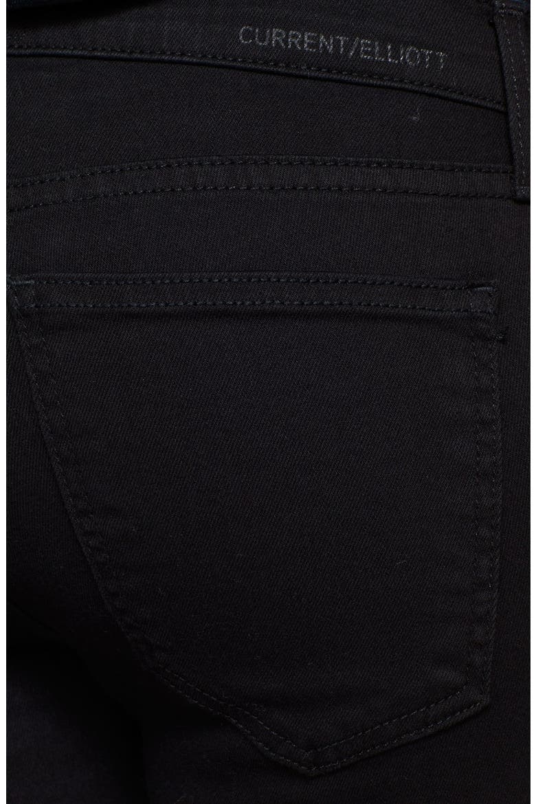 The Stiletto Ankle Skinny Jeans, Alternate, color, JET BLACK
